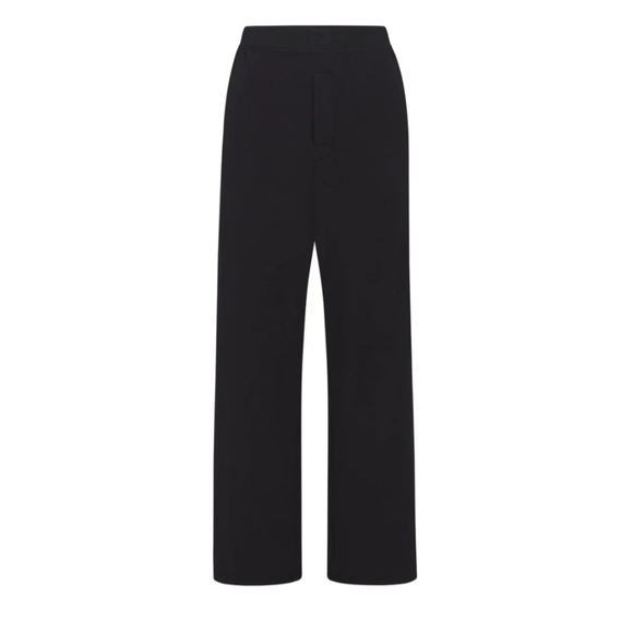SKIMS Boyfriend Loose Pant Onyx Black sz 4X $58   W-780 - Picture 5 of 13